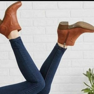 Lucky Brand Brolley Tan Brown Leather Ankle Boot 8